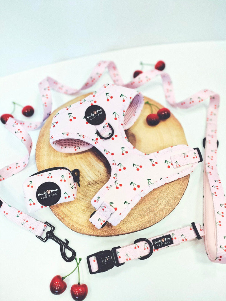 Cherry Sweet Dog Harness - PeachyPawsBoutique