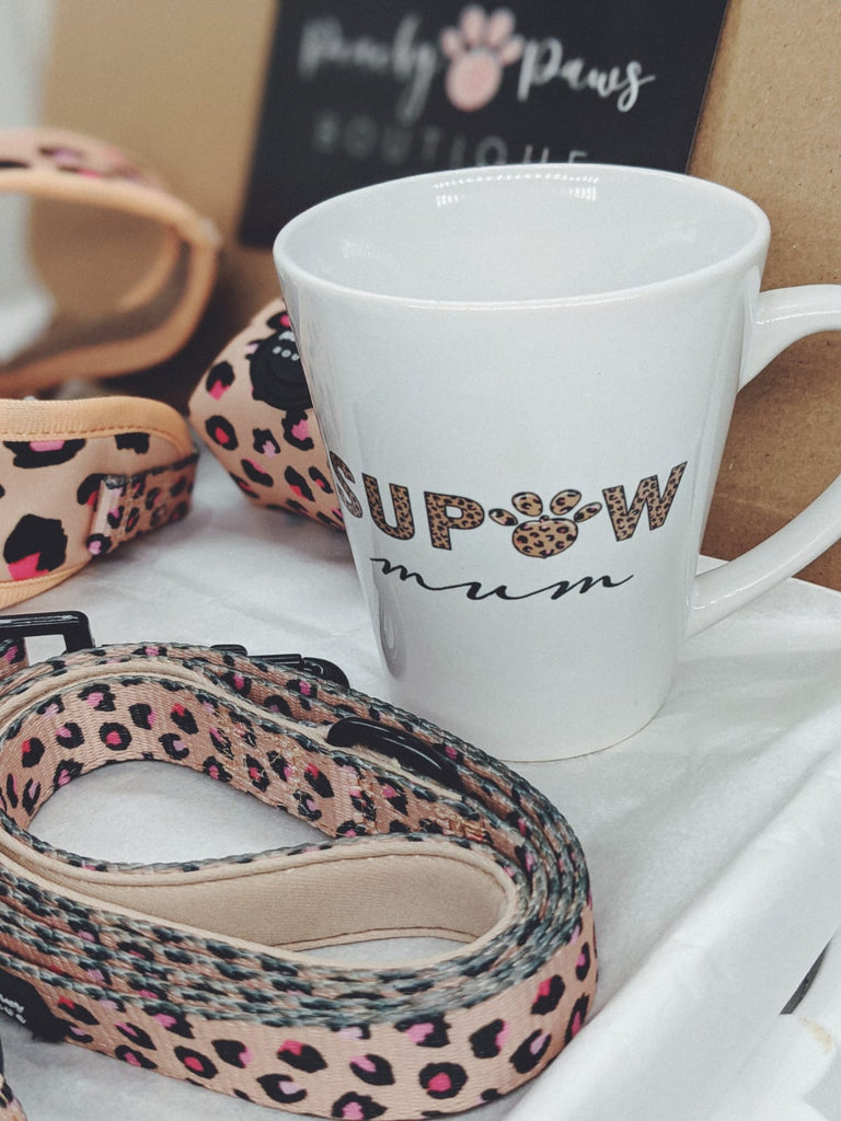Luxe Leopard Nude SuPAW Mum Mug - PeachyPawsBoutique